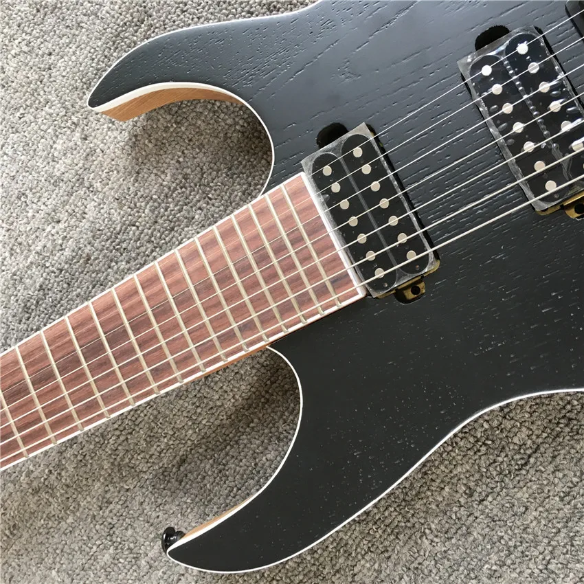 New product, 7 string Blackmachine, black guitar, free shipping Real photos, factory wholesale and retail