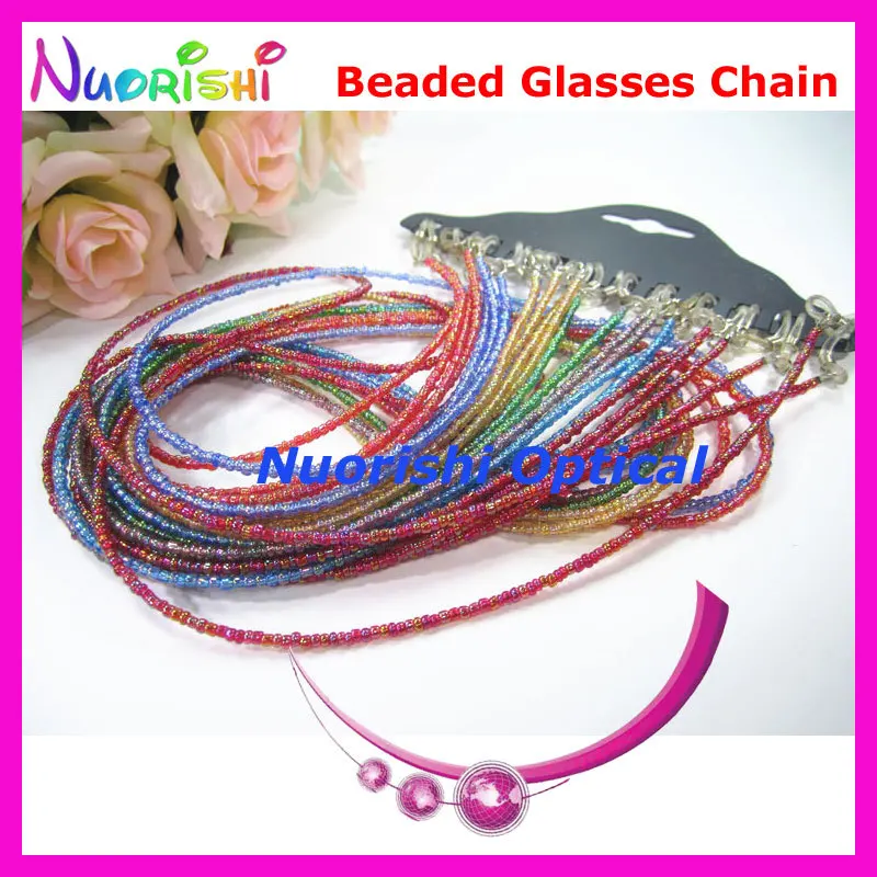 Beaded Sunglasses Eyeglass Glasses Eyewear Chain Cord String Lanyard free shipping L800