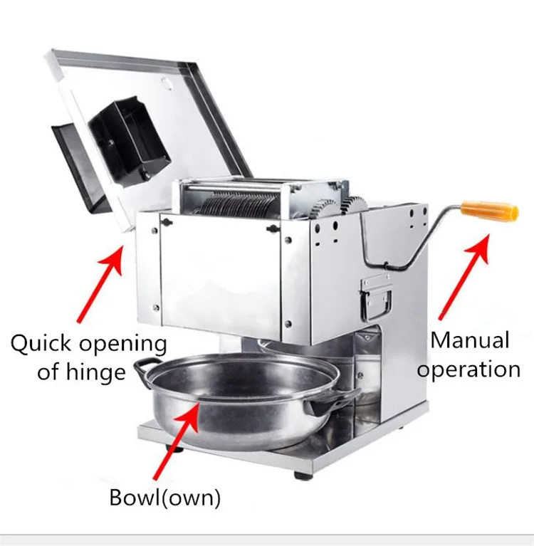 Machine électrique à trancher la viande cuite