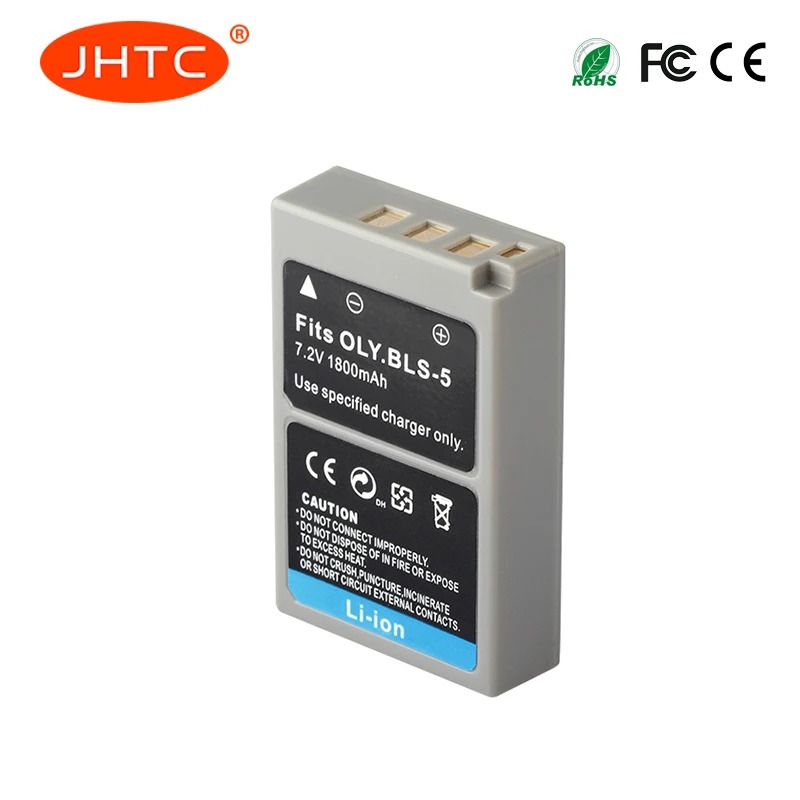 1800mAh PS-BLS5 BLS-5 BLS5 BLS-50 BLS50 Battery for Olympus PEN E-PL2 E-PL5 E-PL6 E-PL7 E-PM2 OM-D E-M10 E-M10 II