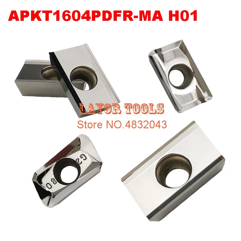 

APKT1604PDFR-MA H01, Carbide Turning Inserts For Aluminum,special Vehicle Lathe Blade BAP400R boring