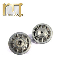 Mato Metal upgraded idler wheels parts for Heng Long 3818-1 1/16 1:16 RC Tiger I tank model parts with bearings