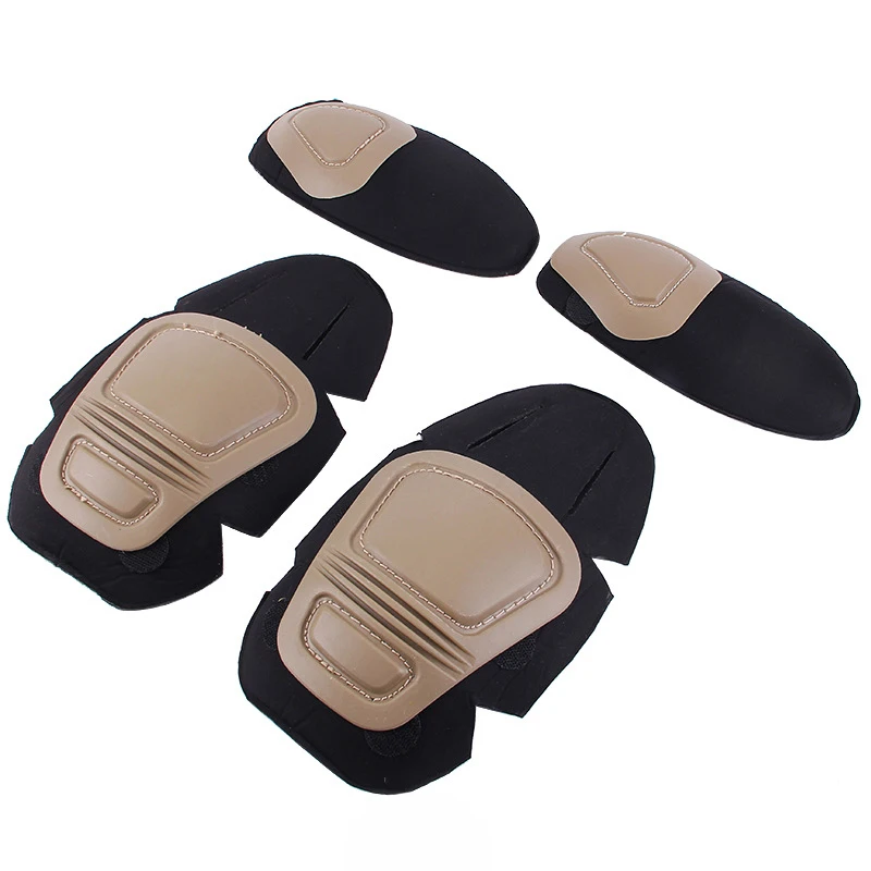 Tom\'s Hug g2 g3 Frog Suit Knee Pads Tactical Elbow Support Paintball Airsoft Kneepad Interpolated Knee Protector Set