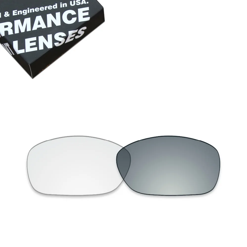 

Millerswap Replacement Lenses for Oakley Twitch Sunglasses Photochromic Clear Color (Lens Only)