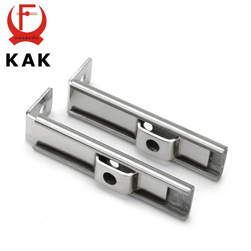 Kak ステンレス鋼スライディングドアローラークマ 30 キロホームルームワードローブ木製ドアハンギング家具ハードウェアホイール