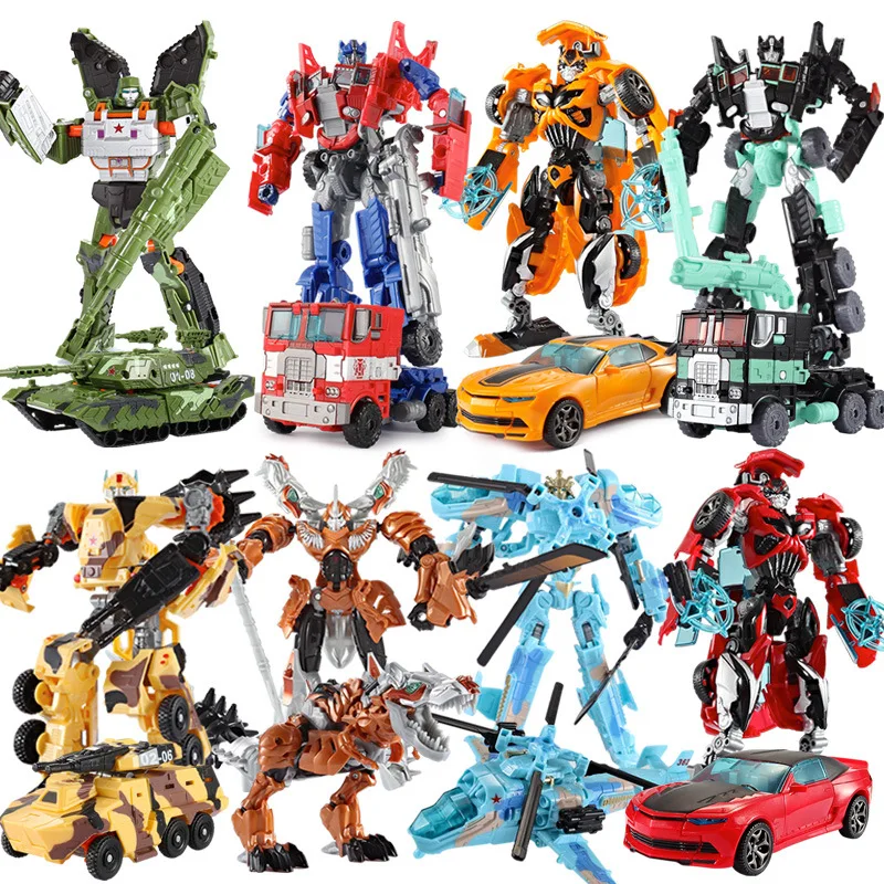 New Anime 9 styles Transformation Robot Car Toys Classic Toys Anime action figures Toys Deformation Robot Toys for birthday gift