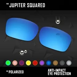 OOWLIT Lenses Replacements For Oakley Jupiter Squared OO9135 Sunglasses Polarized - Multi Colors