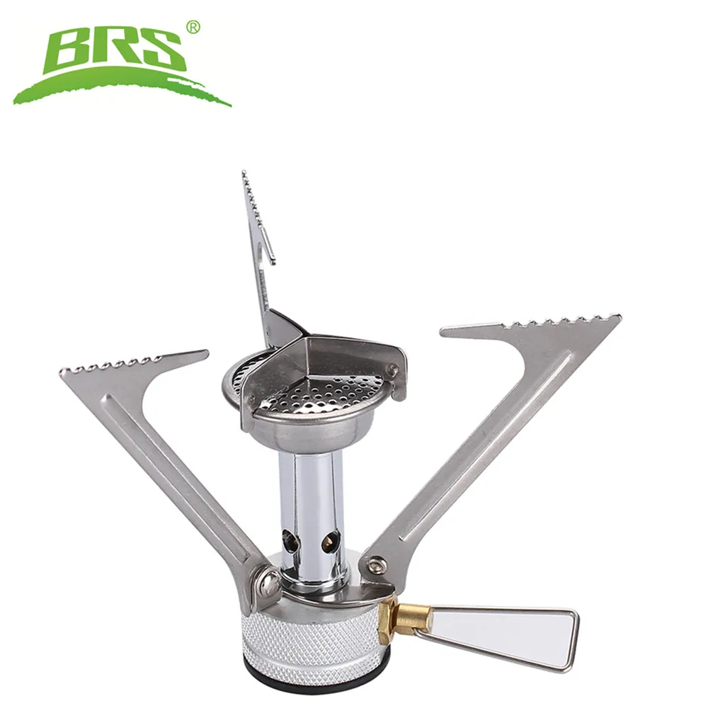 BRS Outdoor Camping Stove Portable Mini Gas Stove Copper Magnalium Alloy Gas Stove 87g