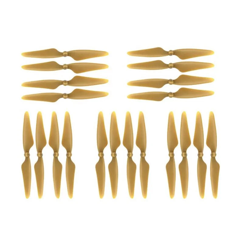 10 Pairs Propeller Set for Hubsan H501S H501A H501C H501M RC Drone Quadcopter Spares Parts Accessories Main Blades Black Gold