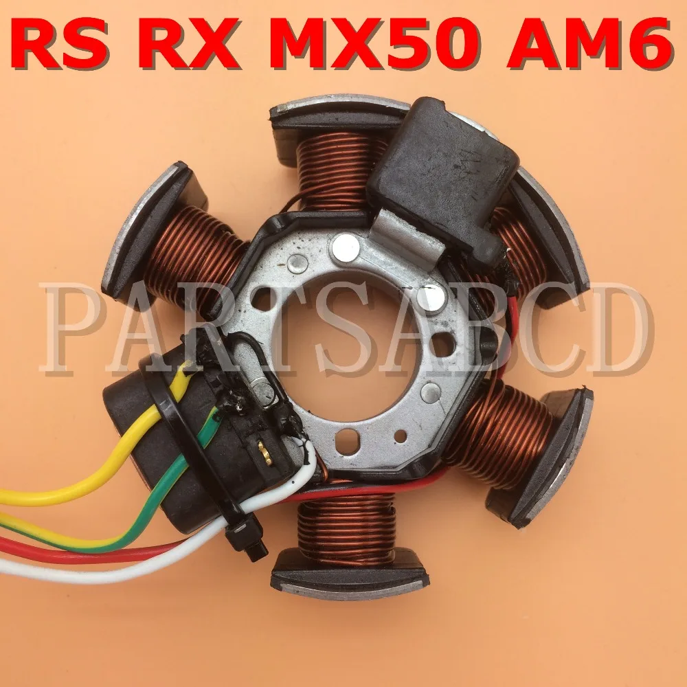 PARTSABCD Aprilia RS50 RX50 MX50 RS RX MX 50 AM6 Tuono Generator Stator Plate Alternator