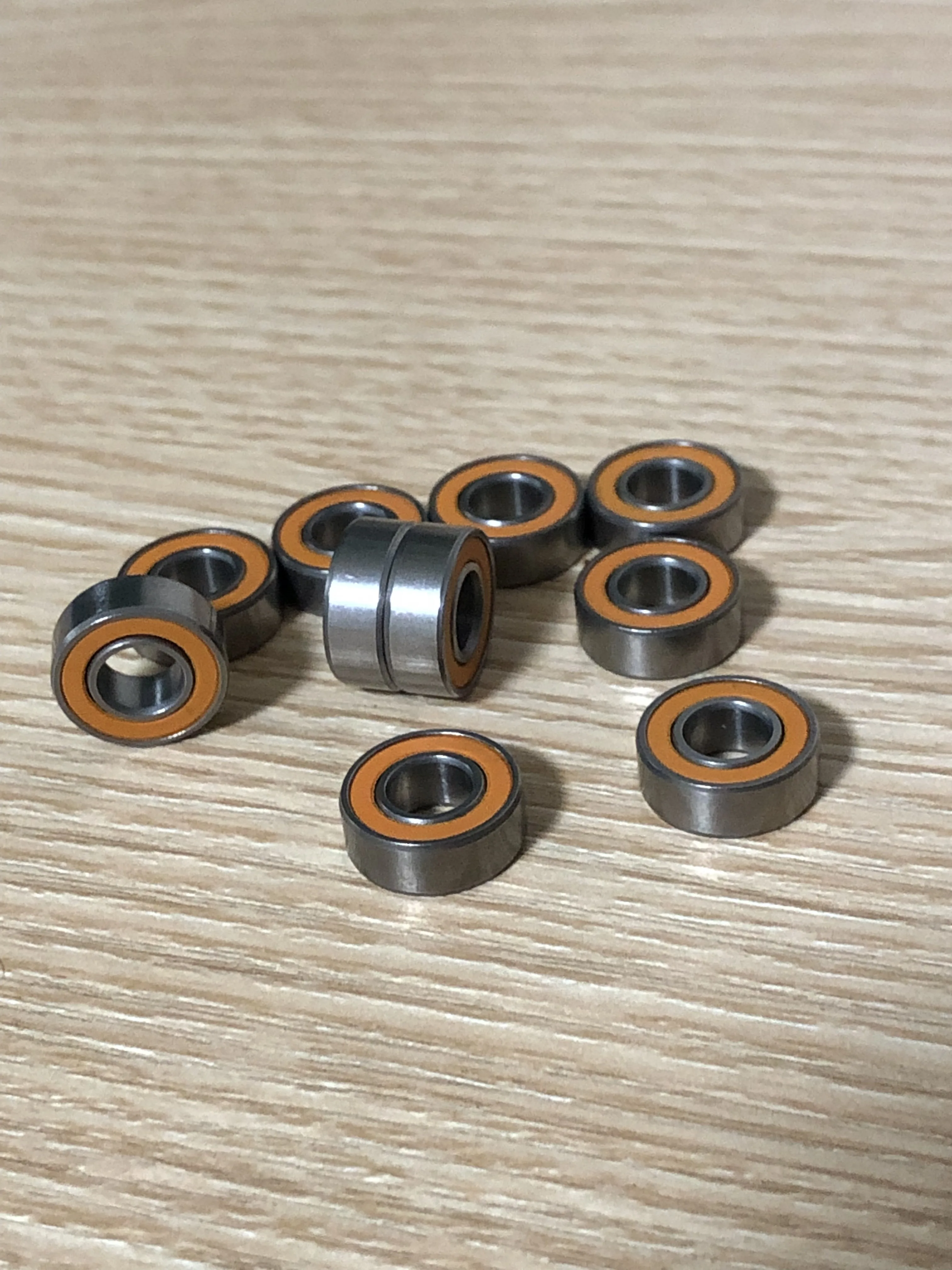 

10pcs/lot S6701-2RS 12x18x4 ABEC-7 Stainless Steel hybrid Si3n4 ceramic bearing S61701 2RS CB / S6701 for fishing reel bearing