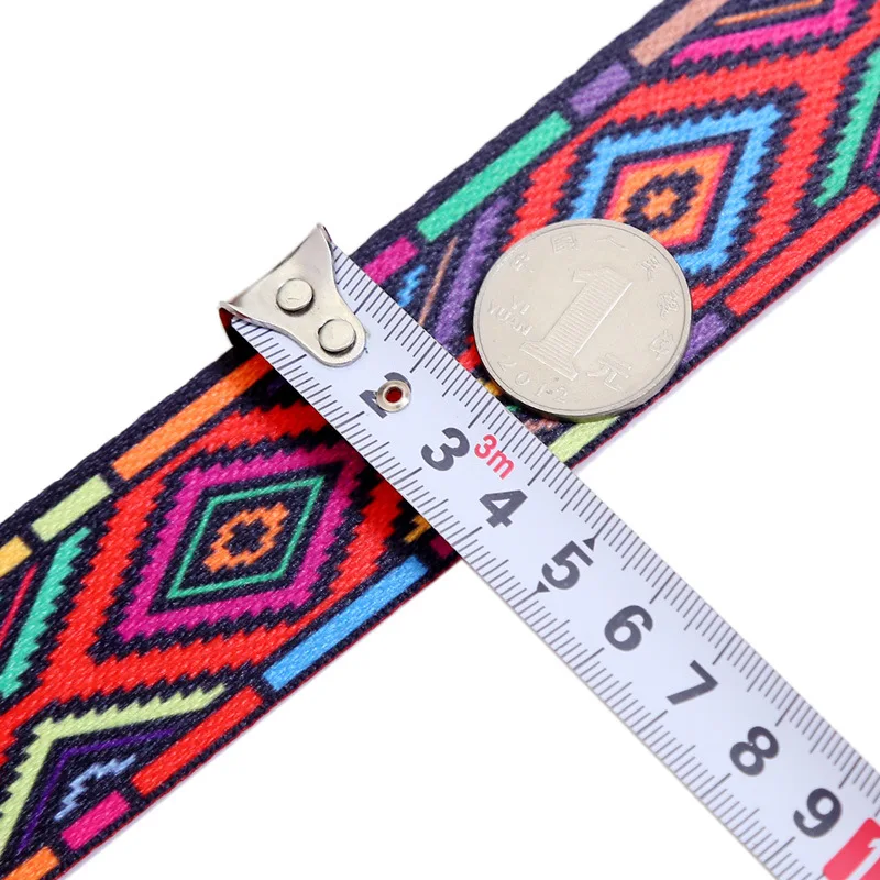 Bag Strap Women's belt for bag accessories 120cm Woven Handles Ornament Handbags Shoulder Nylon Cross Body Messenger Belt Ethnic