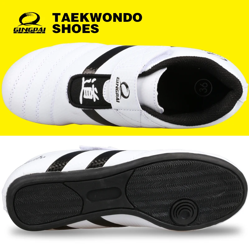 Breathable Slip Taekwondo shoes Kung Fu Wu Shu Karate Wrestling shoes woman Adult martial arts boxing shoes Sports Sneakers