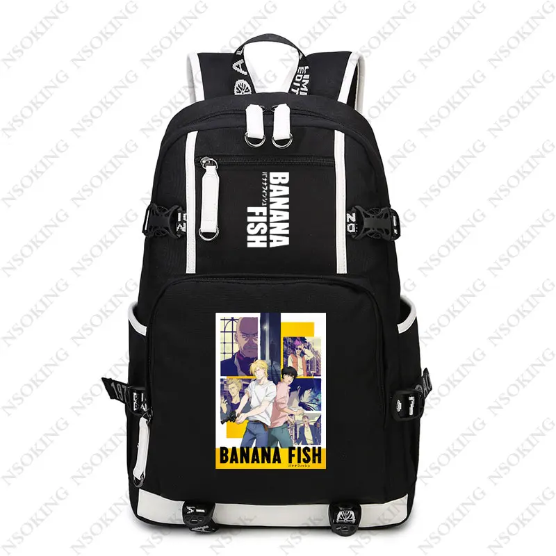 Anime Banana Aslan Jade Callenreese Backpack Cosplay Oxford Bag Schoolbag Travel Bags