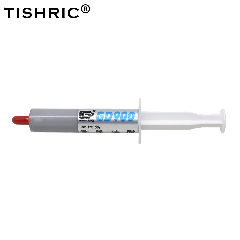 TISHRIC 15g Thermal Grease GD900 Thermal Paste Heatsink Plaster Water Cooling Liquid Metal Processor Cooling Cooler