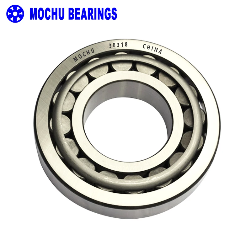 

1pcs Bearing 30318 90x190x46.5 30318-A 30318J2 7318E Cone + Cup MOCHU High Quality Single Row Tapered Roller Bearings