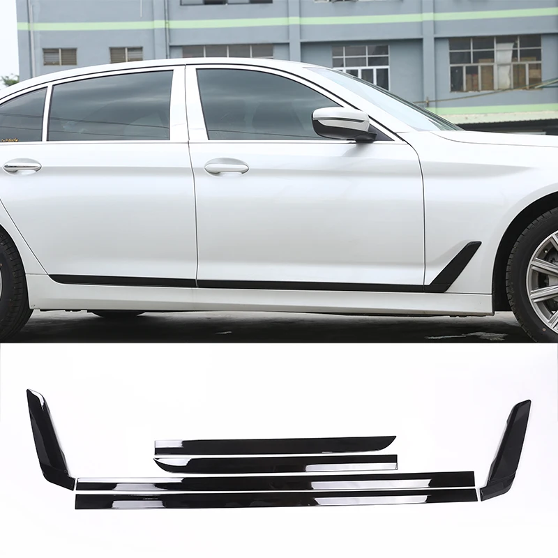 Car Side Door Body Cover Moulding Trim Strip for BMW 5 Series G30 2018-2022 Exterior Modification Accessories