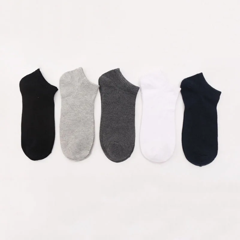 10 PCS=5 Pairs Men's Socks Plus Large Big Size 44, 45, 46, 47, 48, Business Casual Socks Calcetines Black Cotton Dress Sox Meias