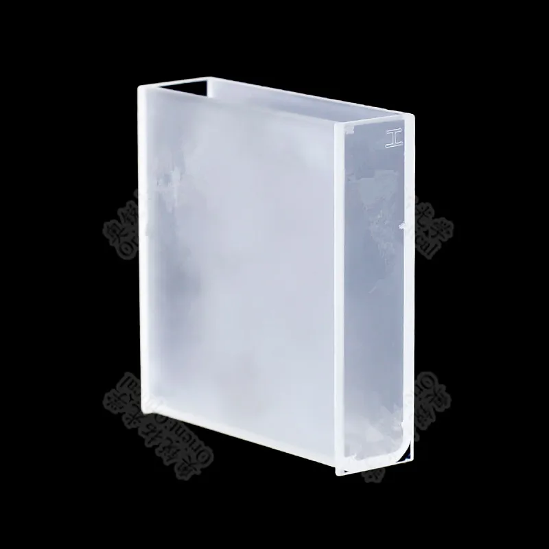 3mm quartz fluorescent cuvette / two sides Translucent / high temperature resistant strong acid and alkali