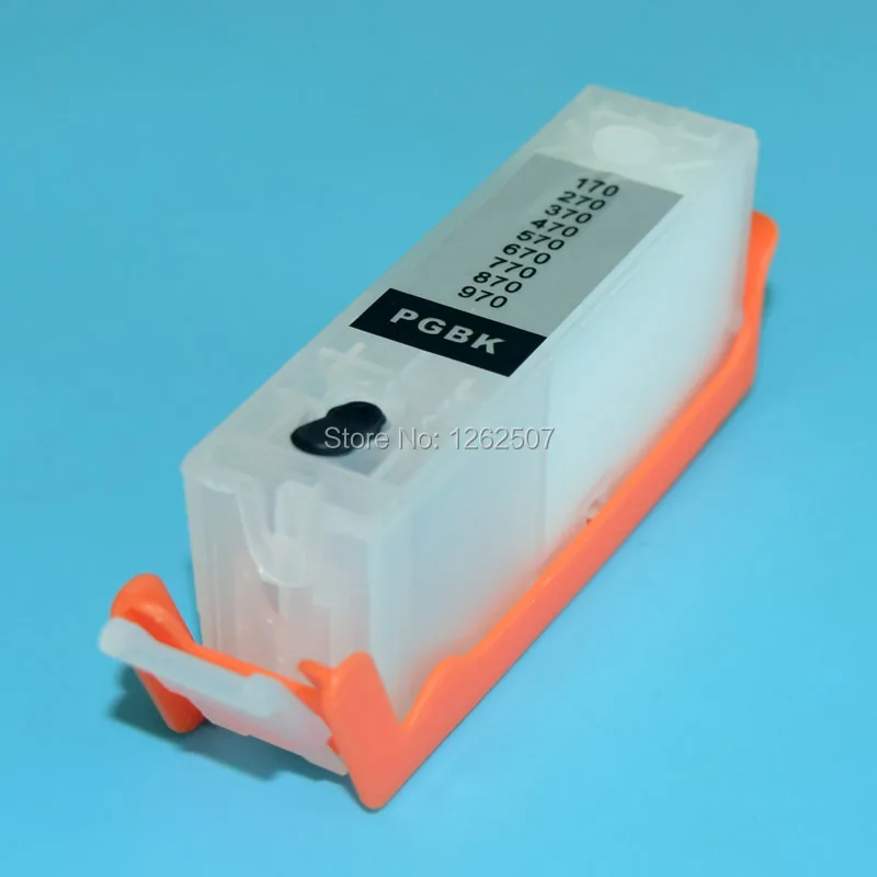 ME 5/6Colors PGI-470 CLI-471 470 471 Refillable Ink Cartridge For Canon Pixma MG6840 MG5740 TS9040 TS8040 TS5040 TS6040 Printer view 6