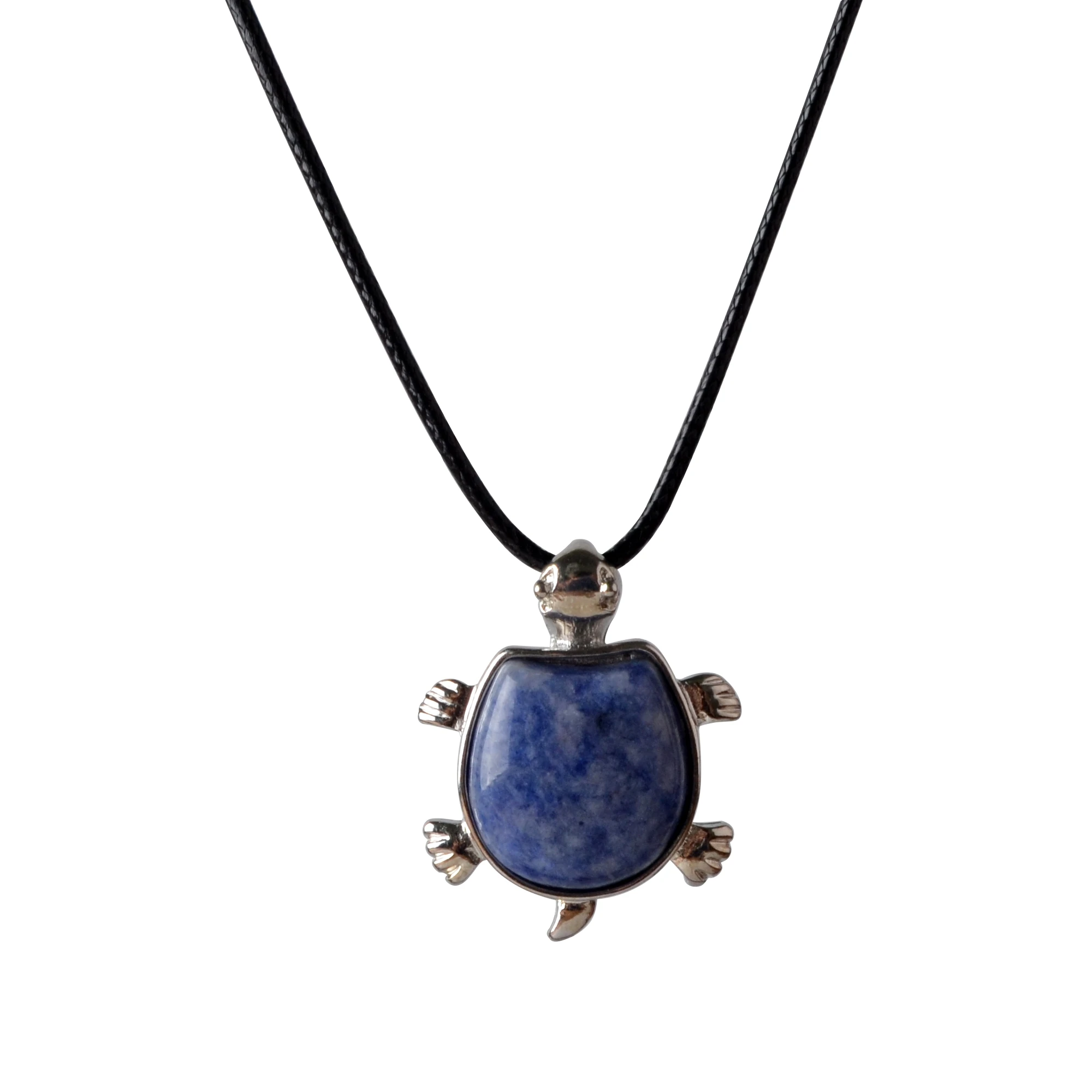 Lapis Lazuli Turtle Nacklace Natural Crystal Quartz Red carnelian  stones Collars Necklace Jewelry