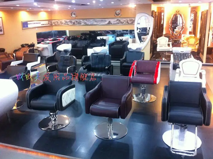 Manufacturers selling European hairdressing chair, barber chair high-class european-style. Chair hair sell like hot cakes