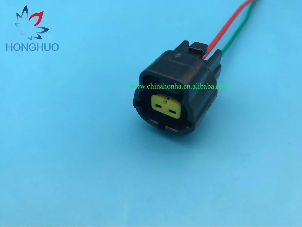 

Free shipping 2 pin black for Mazda RX7 FD Intake Air Temp (IAT) Water Temperature Sensor Wire harness Connector 174352-2