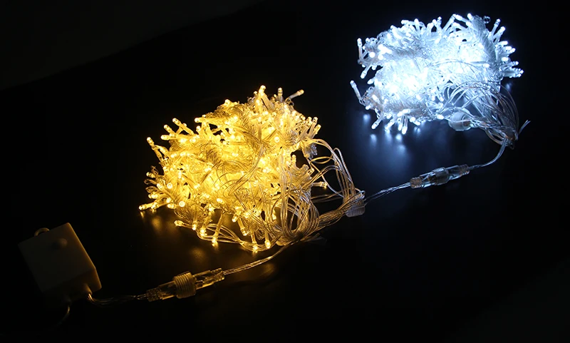3x3/6x3 LED Icicle String Lights Christmas Fairy Lights Garland Outdoor Home For Wedding/Party/Curtain/Garden Decoration