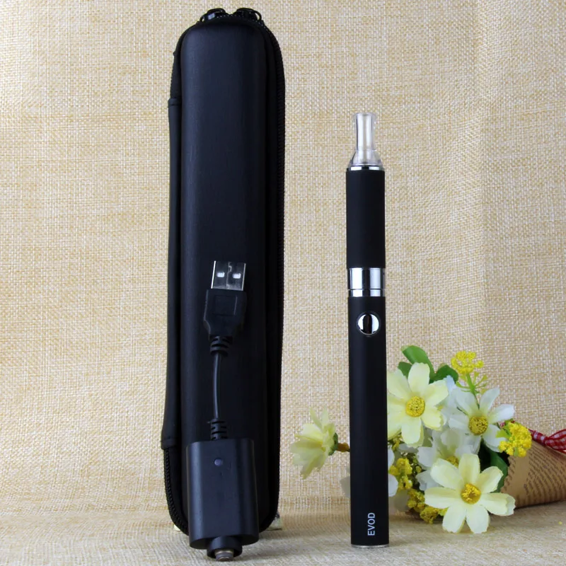 Eulerovo císlo cigarety EVOD MT3 na zip pouzdro vape předkrm souprava evod odpařovač pero 1100mah 510 nitka baterie MT3 atomizér + USB nabíječka soupravy