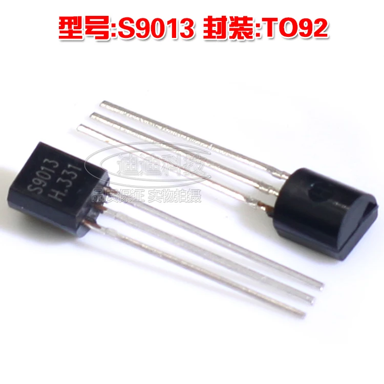 New S9013 TO-92 NPN Power Transistor Output 40V 0.5A S9013 TO92 Straight