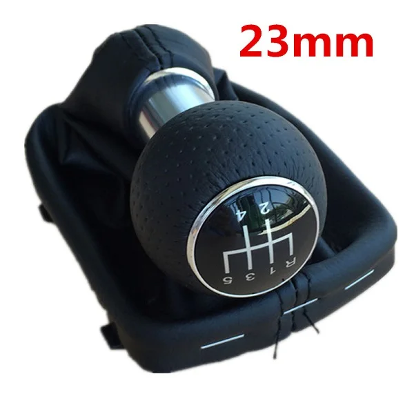 23mm 12mm Manul Gear 5/ 6 Speed Car Gear Shift Knob  For Audi A3 8L 1.6 Liter 1996 1997 1998 1999 2000 2001 2002 2003 Car Parts