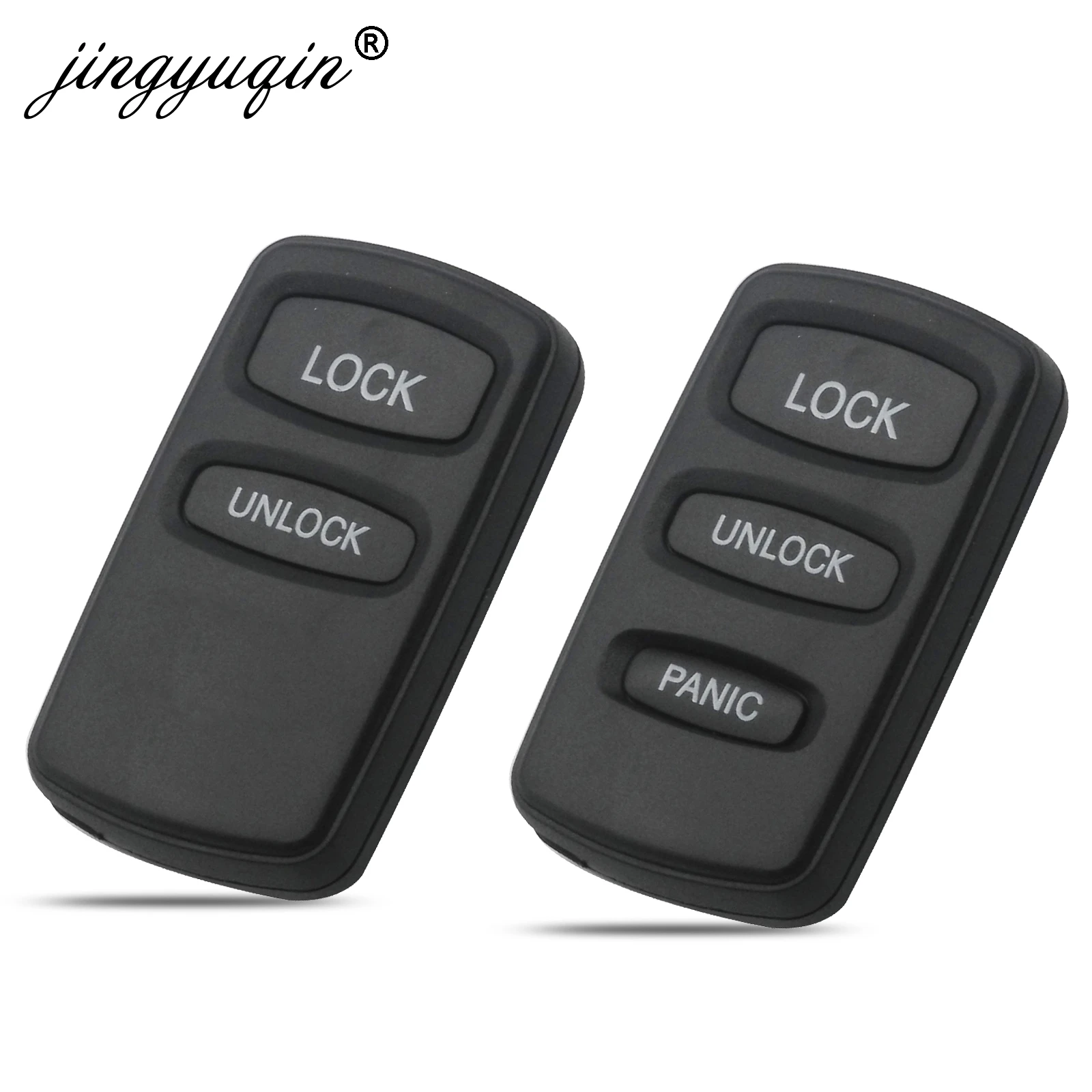 

jingyuqin 2/3 Buttons Remote Control Key Shell Case For Mitsubishi Lancer Outlander Pajero V73 Galant Fob Key Cover