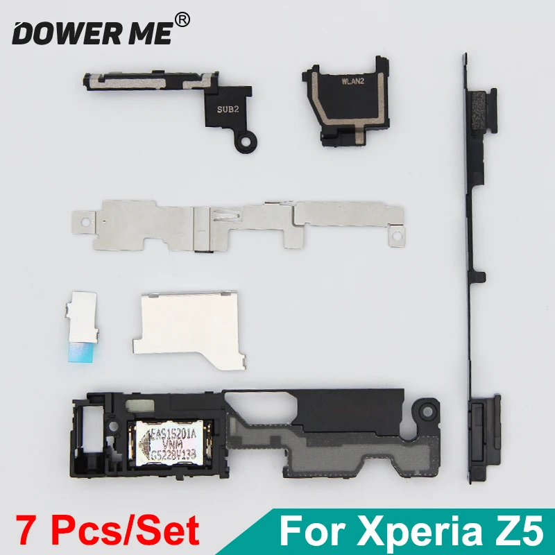 Dower Me Loudspeaker Holder Buckle Small Plastic Metal Parts GPS WIFI Antenna For Sony Xperia Z5 Z5Dual E6633 E6653 E6683 5.2