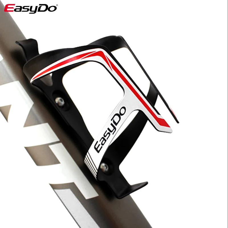 EasyDo Ultralight Bicycle Alloy Bottle Holder Aluminium MTB Mountain Road Bike Water Bottle Cage Holder Bicycle Accessories