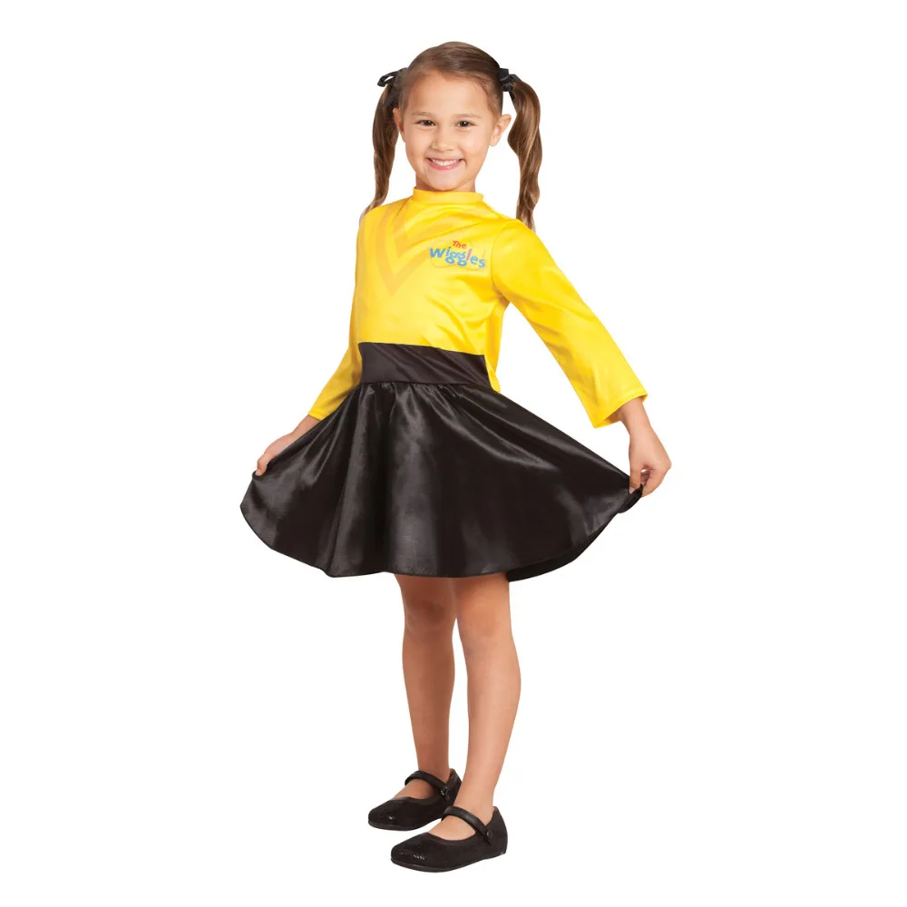 Dress up as Emma from the Wiggles with this fabulous yellow and black outfit princess costume Yellow Ballet Tutu dress