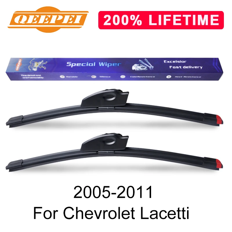 

QEEPEI замена щетки стеклоочистителя для Chevrolet Lacetti 2005-2011 лобовое стекло натуральный каучук замена стеклоочистителя