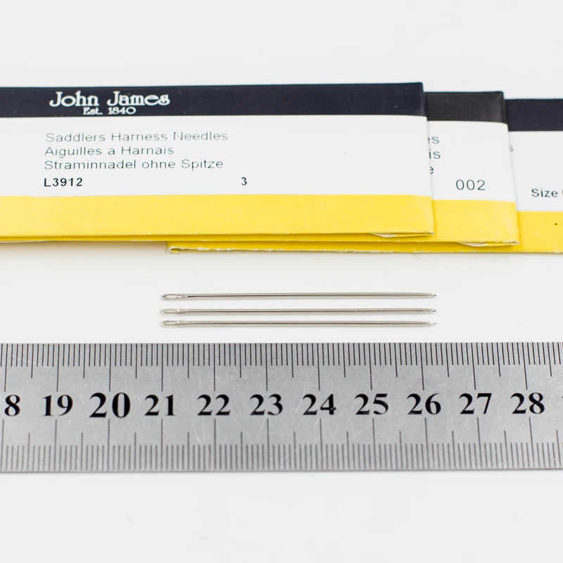 Hand Needle Britain John James Leatherwear Needle Round Needle Diy Leatherwear hand Tool Leather Crafts