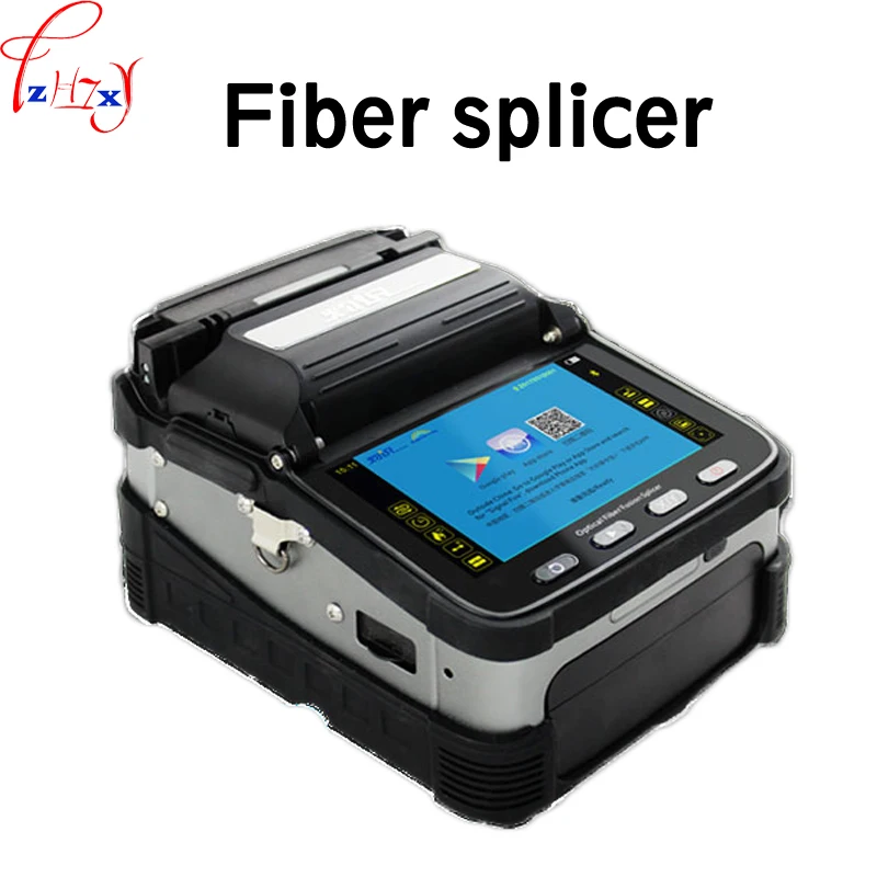 

1PC 100-240V AI-7 Full automatic optical fiber welding machine Intelligent jumper fiber optic cable end fiber welding machine