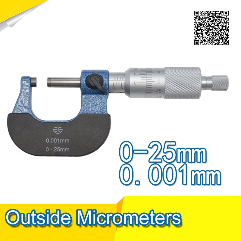 

QLR XIBEI 0-25mm 25-50 50-75 75-100 100-125 125-150 0.001mm Micron outside micrometers calibration micromete Mikrometer HM-