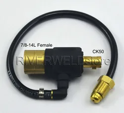 WP-18( SR-18) TIG Welding Torch Accessories Cable Joint Change Water Cooled Quick Plug