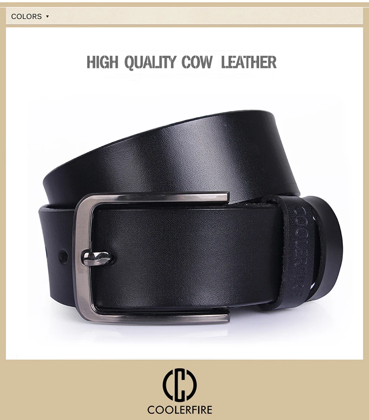 High Quality Genuine Leather Belt Luxury Designer Belts Men Belts For Men Cowskin Fashion Vintage Pin Buckle For Jeans