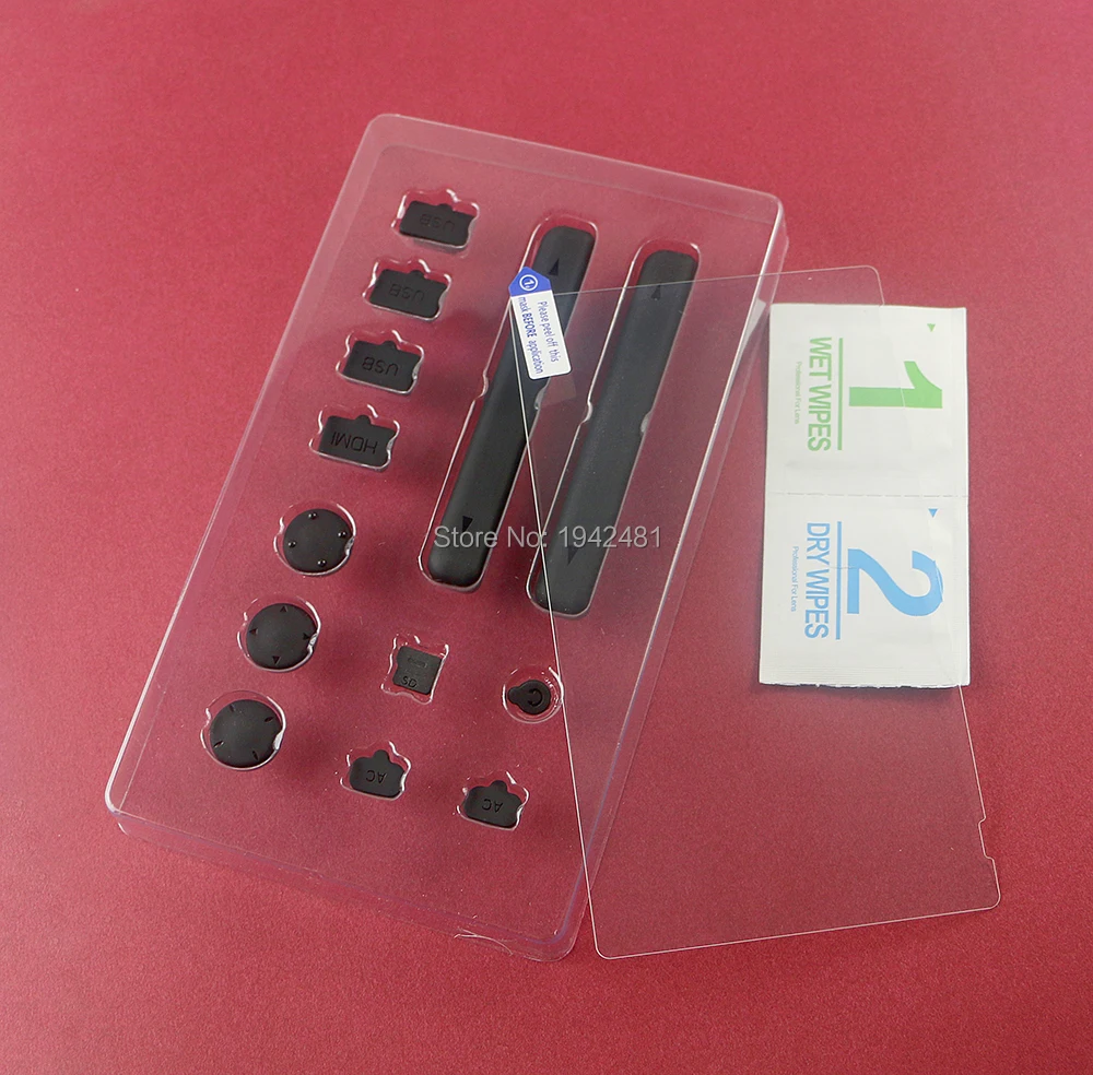 1 Bộ Chống Bụi Bộ Bộ Dụng Cụ Ngăn Bụi Bao Lưới Jack Chặn Bộ Dụng Cụ + Kính Cường Lực Cho Công Tắc NS Tay Cầm