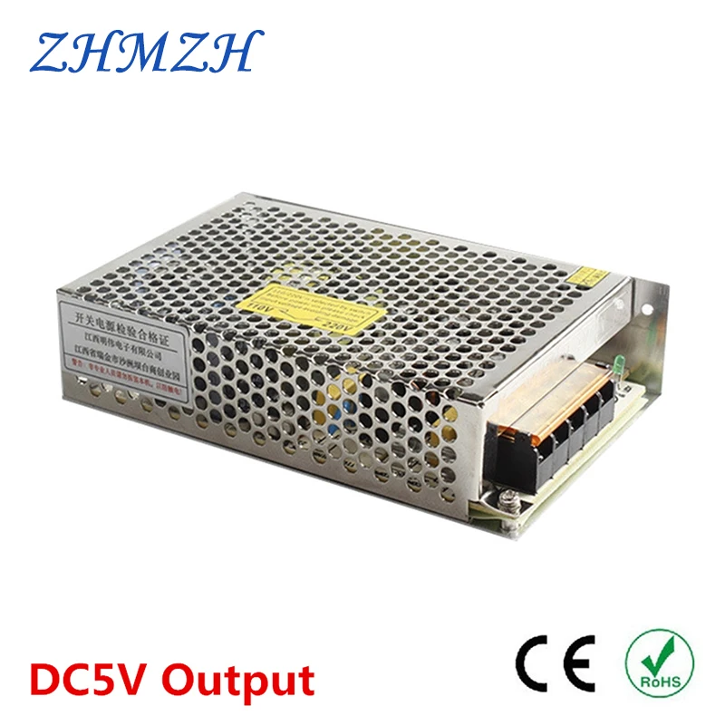 High Quality 110V 220V Input Switching Power Supply DC5V Output Constant Voltage DC Source Lighting Transformers LED Driver CE