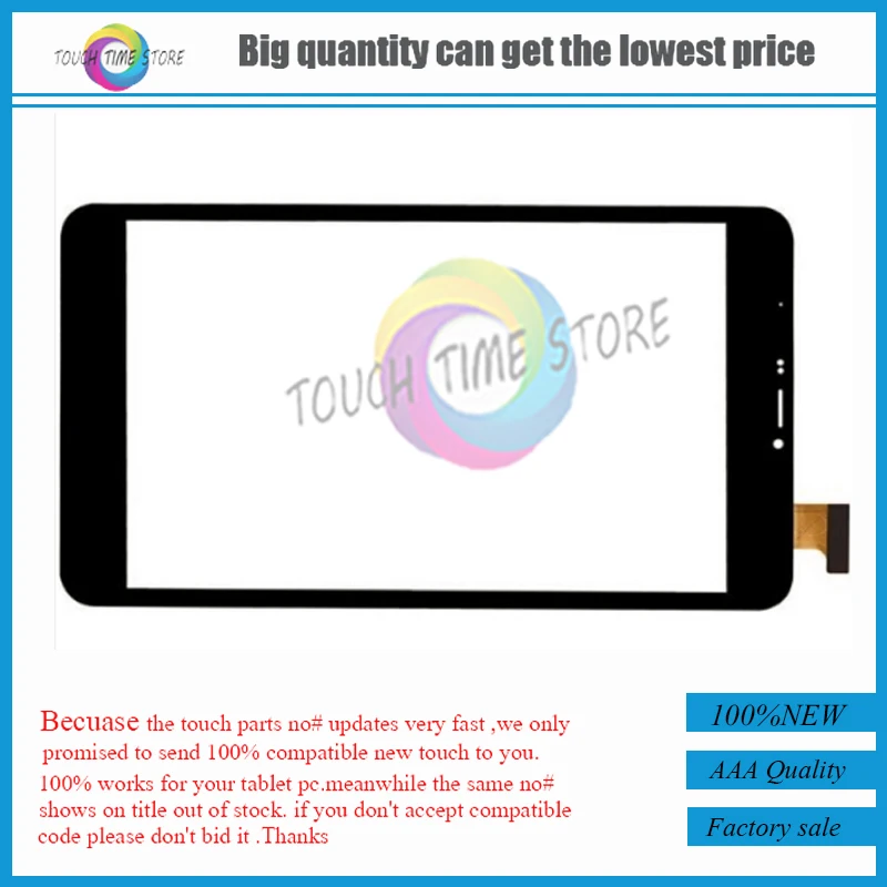 

New Touch screen Digitizer For 8" DEXP Ursus Z180 3G Tablet Touch panel Glass Sensor replacement Free Shipping