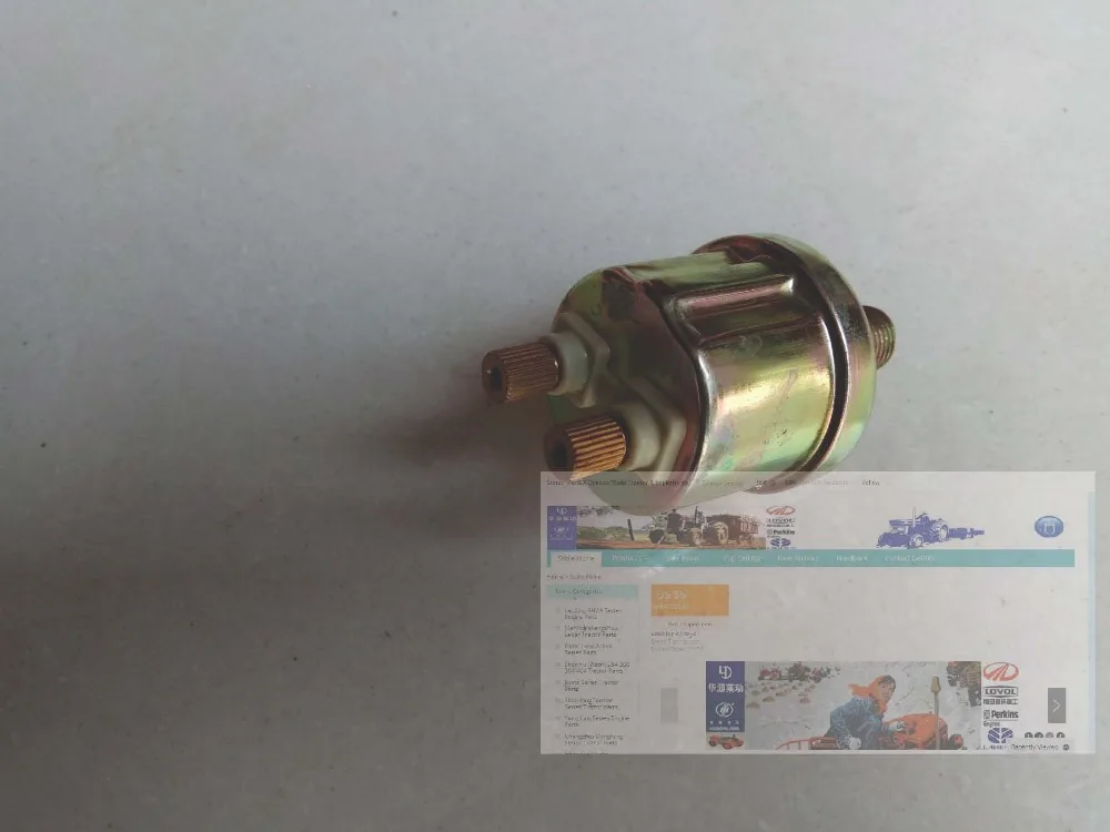 Sensazione di pressione olio spina per Shanghai SNH654-704, numero di parte: