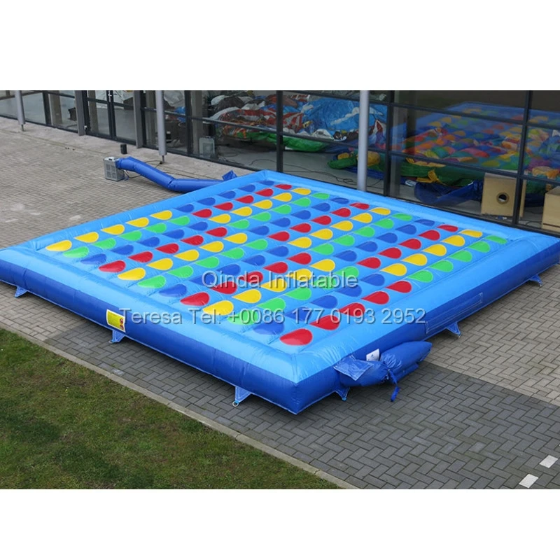 

5*5m Fast Deliver Inflatable Right Foot And Left Hand Games Twister Mattress Inflatable Twister Board Game Bouncers