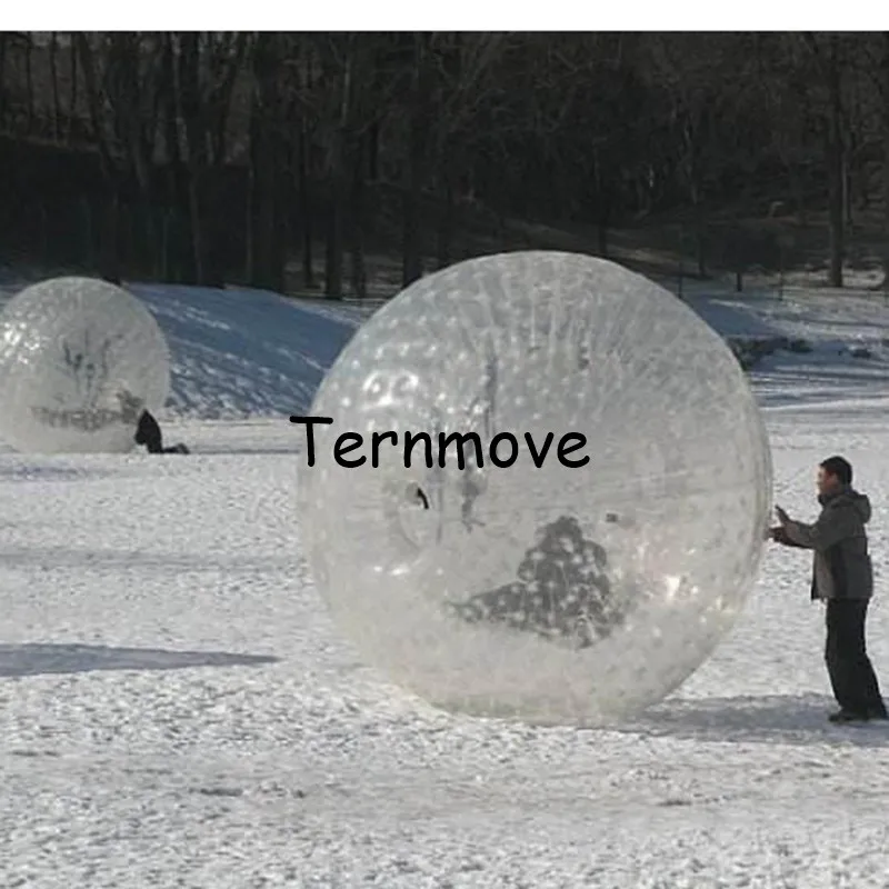 TPU Inflatable Body Zorb Ball, 3m Diameter Good Price Inflatable Human Bowling zorbing ball  For Russian Rental Business