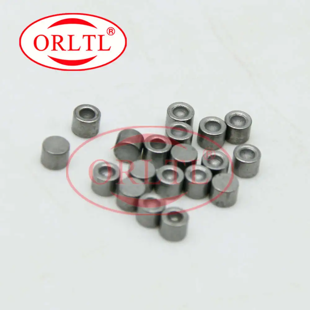 ORLTL 10 PCS F00VC21001 Fuel Injector Ball Seat 1.34mm F 00V C21 001 F00VC21002 1.5mm For Bosch Diesel Injector 0445110/0445120