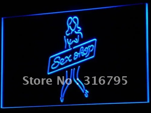 i570 Sex Shop Sexy Girl Toys Bar NEW LED Neon Light Light Signs On/Off Swtich 20+ Colors 5 Sizes