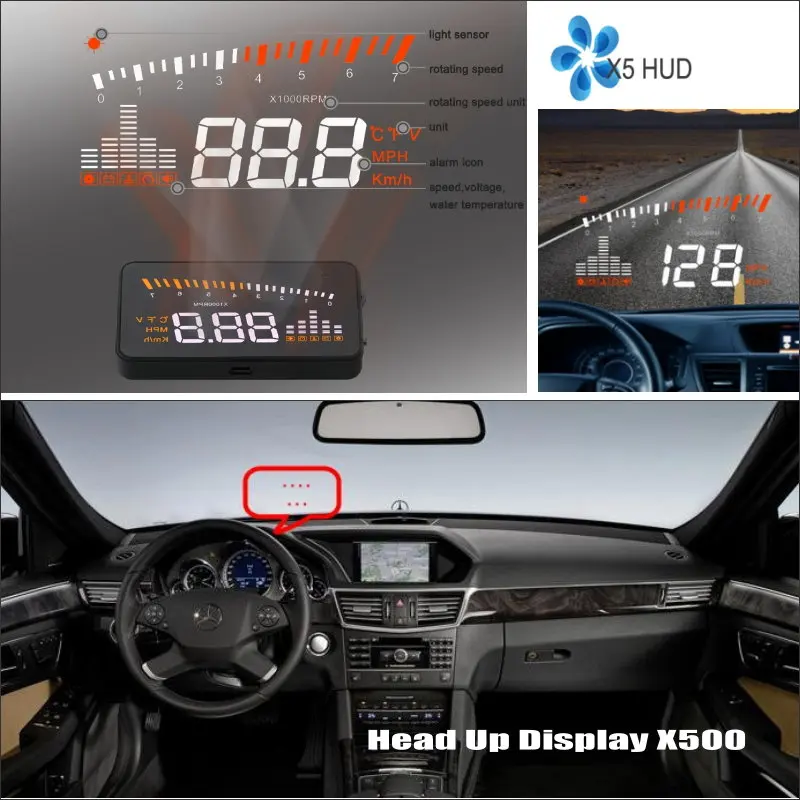 

Car HUD Head Up Display For Mercedes Benz CLS Class MB C219 W219 2004-2011 Projector Refkecting Windshield Driving Screen